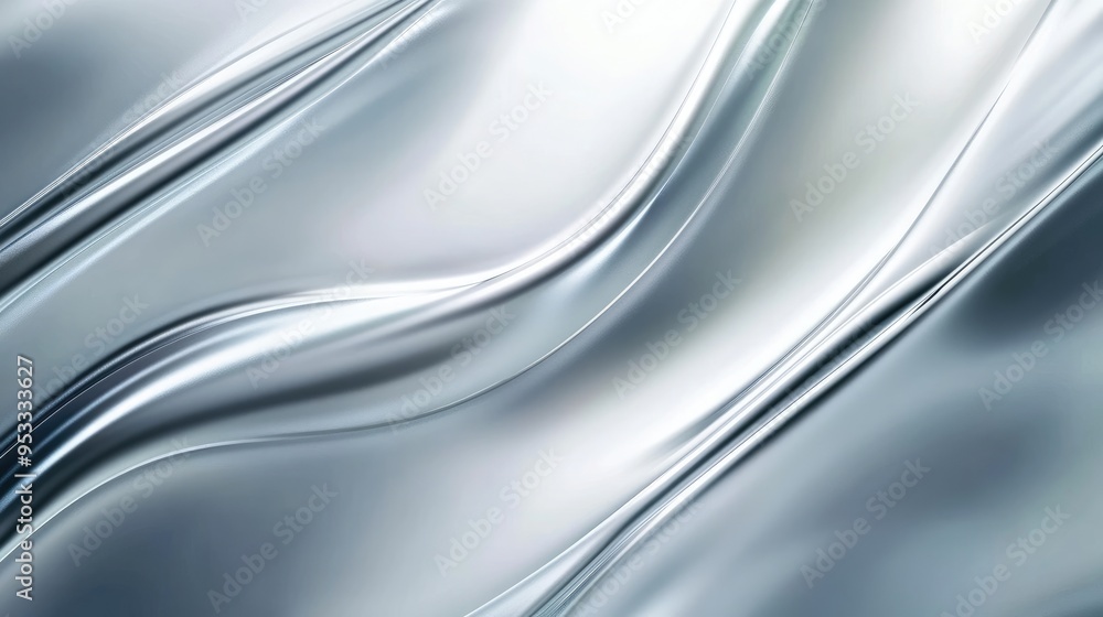 Elegant smooth silver gradient background with soft light reflections and a luxurious metallic shine, ideal for premium designs Elegant smooth silver gradient background with soft light reflections and a luxurious metallic shine, ideal for premium designs