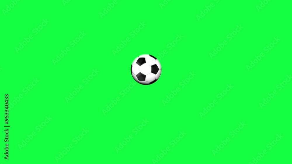 Football live broadcast animation on green background. Football live broadcast animation on green background.