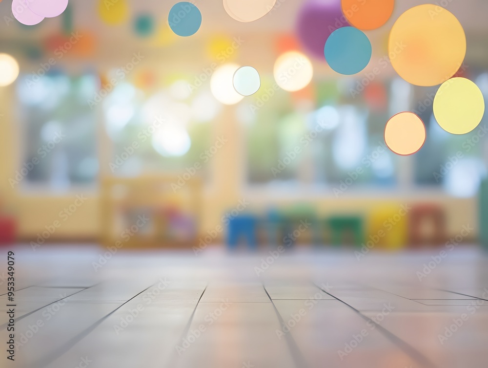 Fototapeta premium blurred daycare background