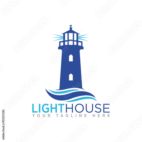 lighthouse logo design