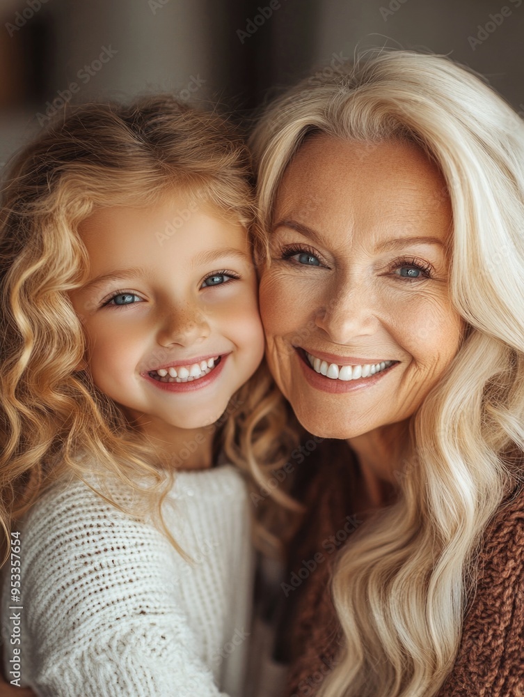 Warm Embrace - A Mother and Child Moment Warm Embrace - A Mother and Child Moment