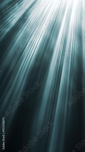 Abstract Light Rays: A Symphony of Movement and Light