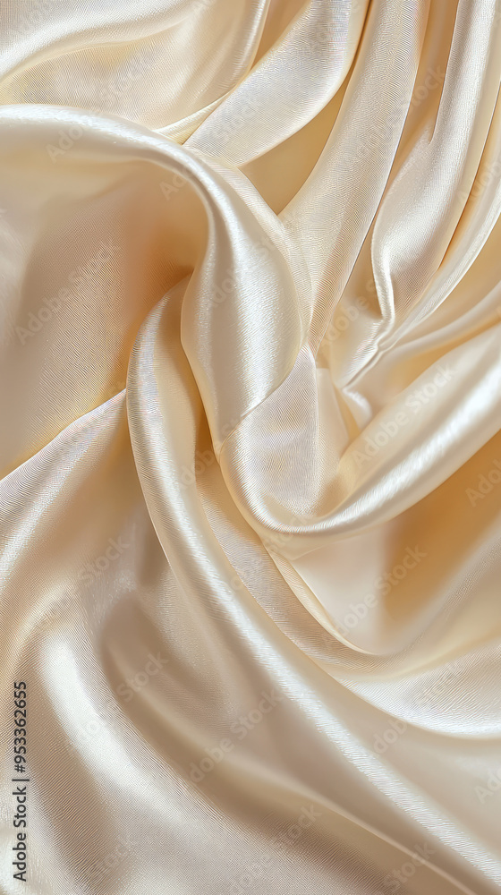A Symphony of Softness: Luxurious Silk Draped in Gentle Waves, Reflecting Light with a Subtle Sheen. A Symphony of Softness: Luxurious Silk Draped in Gentle Waves, Reflecting Light with a Subtle Sheen.