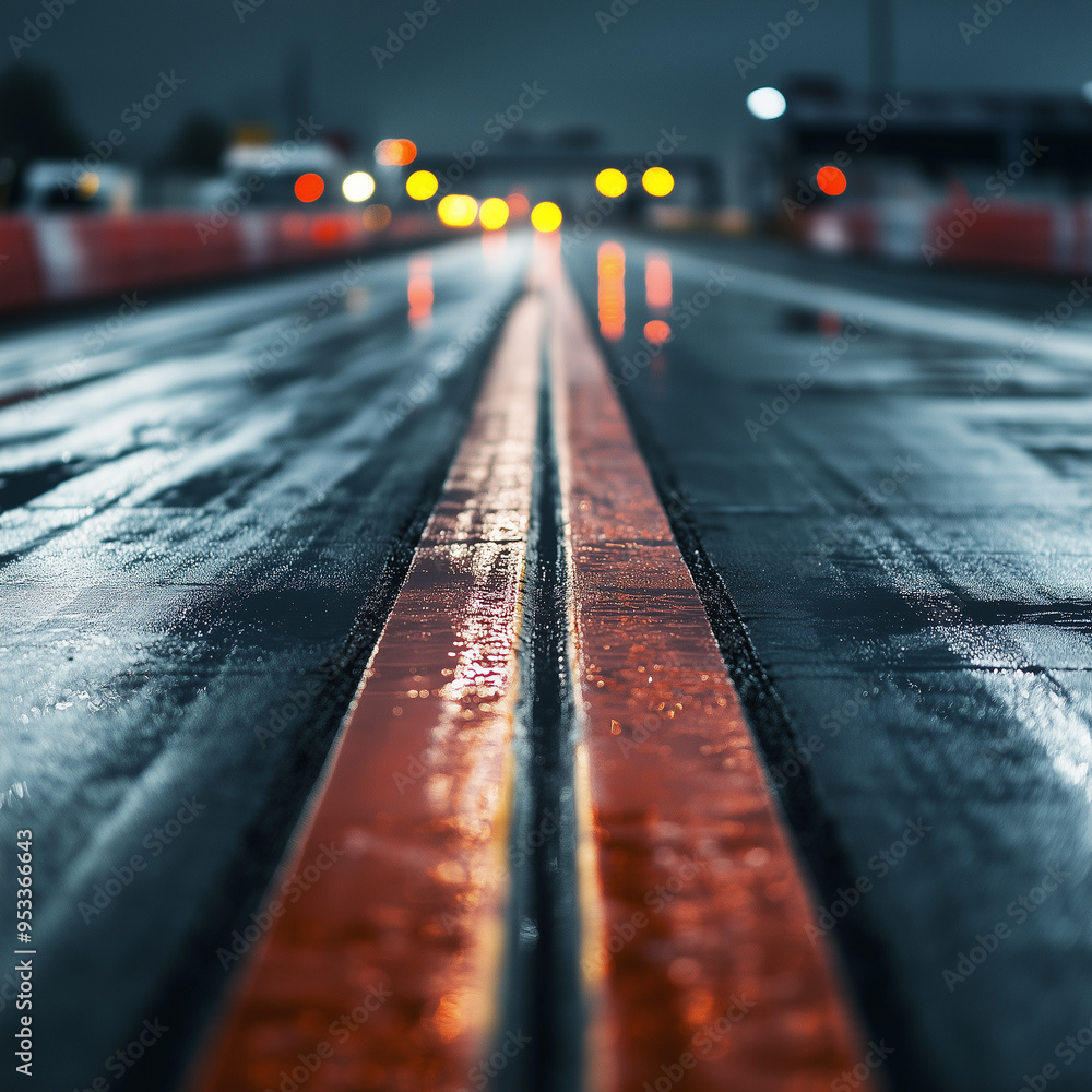 Drag Racing Strip: A Detailed Look at the Anticipatory Start Line Drag Racing Strip: A Detailed Look at the Anticipatory Start Line