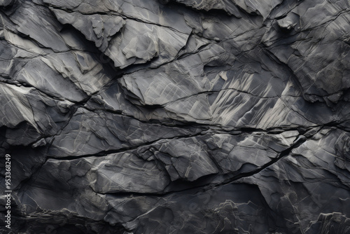 Wallpaper Mural Processed collage of grey mountain cliff rock stone surface texture. Background for banner Torontodigital.ca