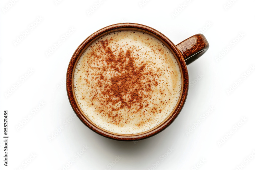 Turkish Salep with Cinnamon Garnish Turkish Salep with Cinnamon Garnish