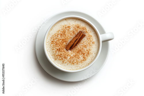 Turkish Salep with Cinnamon Garnish