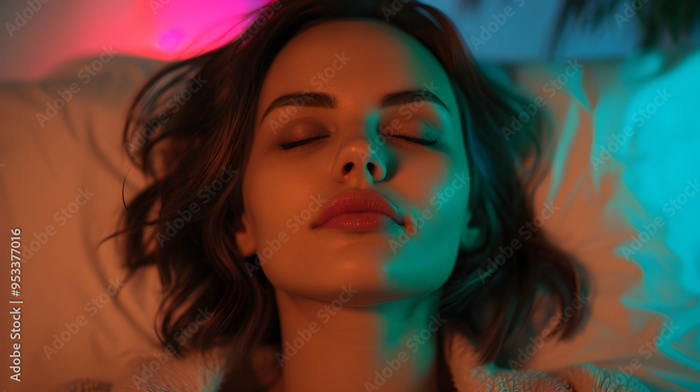 Woman Lying Bed Pers Woman Lying Bed Pers