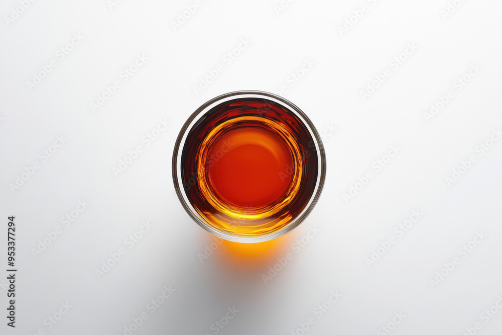 Golden Finnish Lakka Liqueur in Glass Golden Finnish Lakka Liqueur in Glass