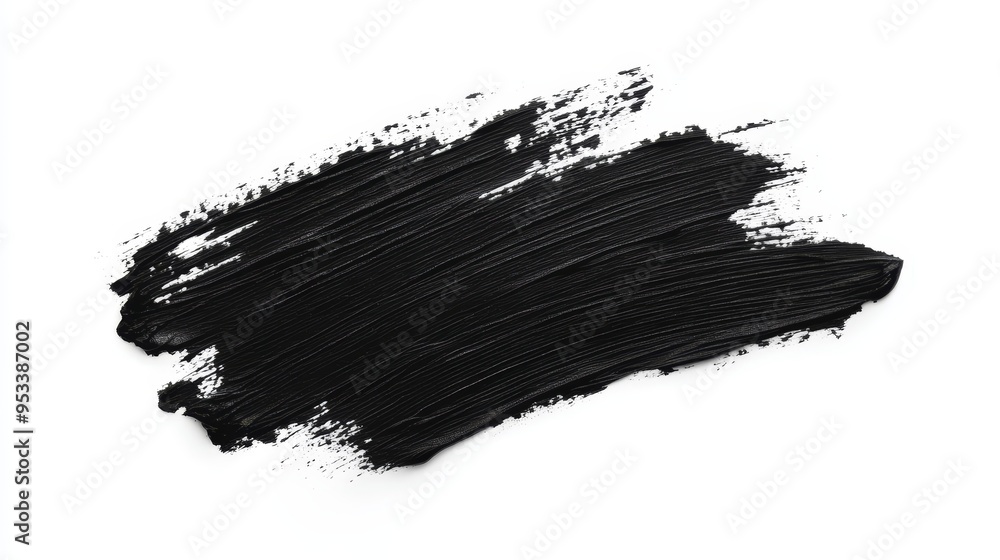 Bold Black Marker Paint Texture on White Background for Design Projects and Artistic Creations Bold Black Marker Paint Texture on White Background for Design Projects and Artistic Creations