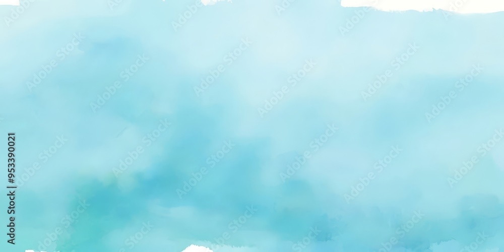 Fototapeta premium fondo azul acuarela
