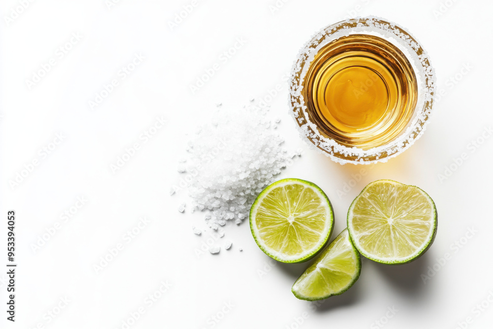 Tequila Shot with Salt and Lime Tequila Shot with Salt and Lime