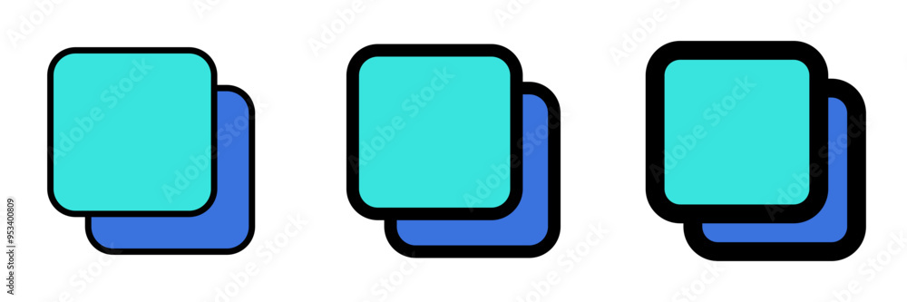 Editable vector copy duplicate layer icon. Part of a big icon set family. Perfect for web and app interfaces, presentations, infographics, etc Editable vector copy duplicate layer icon. Part of a big icon set family. Perfect for web and app interfaces, presentations, infographics, etc