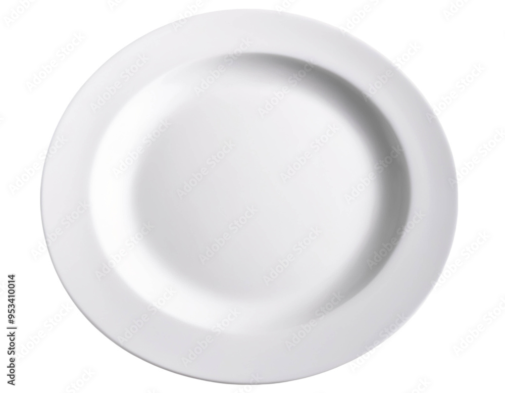 Top view of beautiful crockery set with porcelain ceramic plate round dish and cup bowl isolated of transparent background Top view of beautiful crockery set with porcelain ceramic plate round dish and cup bowl isolated of transparent background