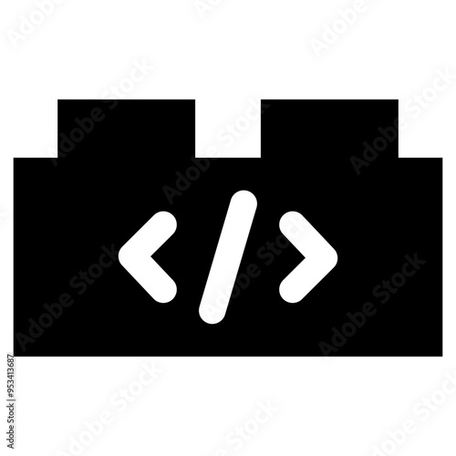 developer code, code block, programming block, code development, coding block, developer tools