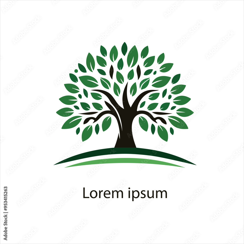 Obraz premium Natural Tree logo
