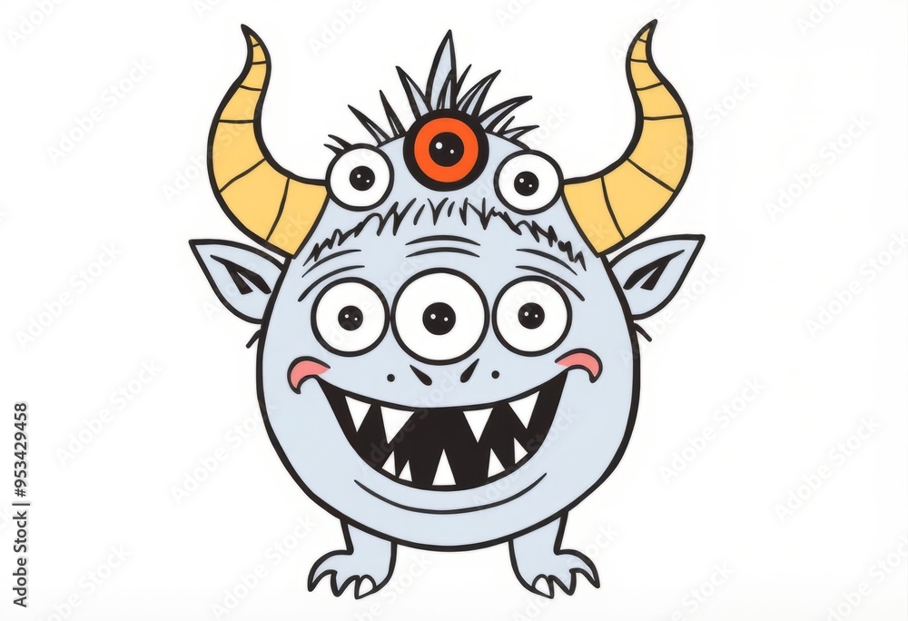 Monster Drawings Kids may create unique monsters with sharp teet Monster Drawings Kids may create unique monsters with sharp teet