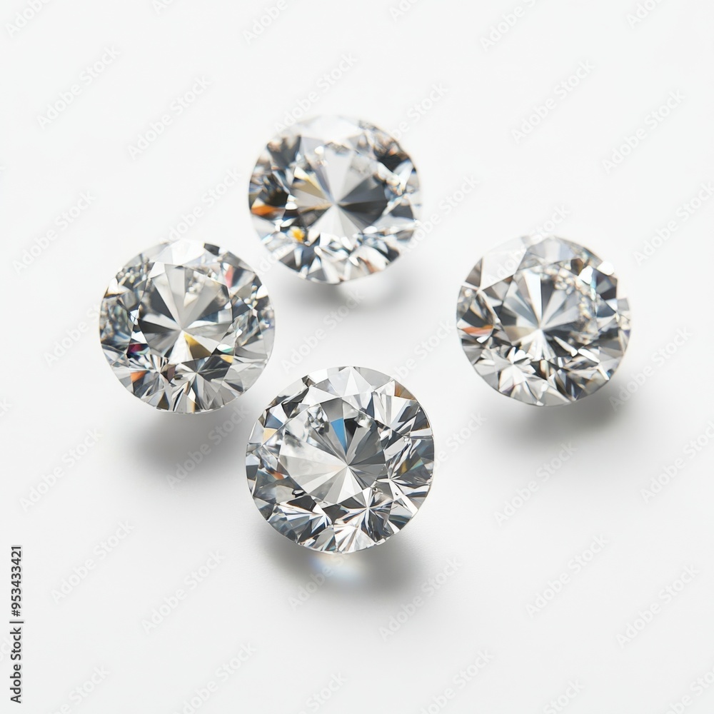 These prompts focus on showcasing the beauty and brilliance of diamonds against a clean white background, emphasizing their clarity, cut, and elegance. These prompts focus on showcasing the beauty and brilliance of diamonds against a clean white background, emphasizing their clarity, cut, and elegance.