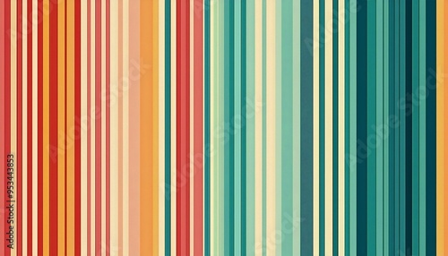 90's classic stripes pattern vintage style background and paper scrap-booking