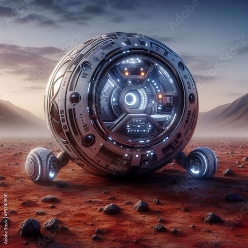 Pioneer Pod Designed for Mars or other planets capable of surviv photo