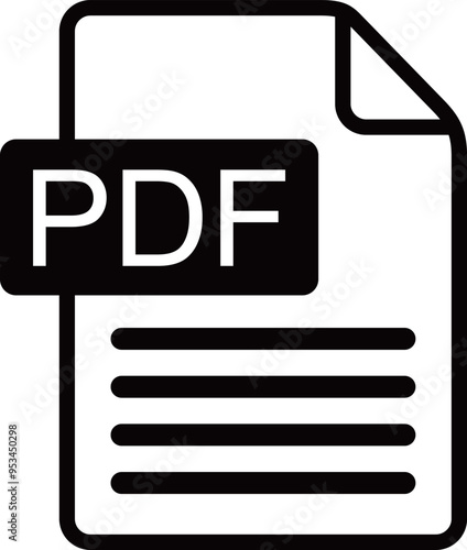 PDFファイルのアイコン
