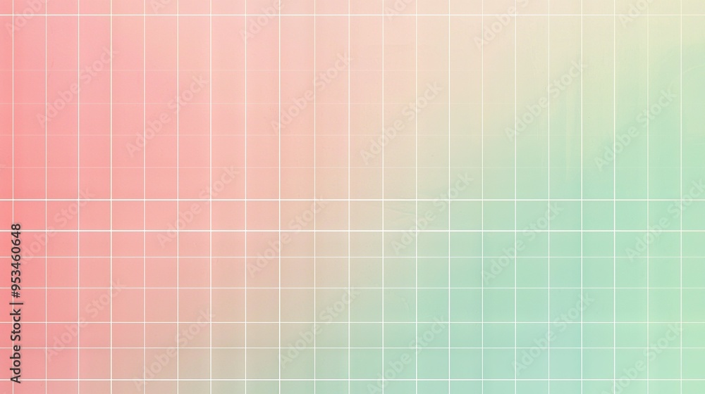 A tri-colored background with a central grid pattern The lower half of ...