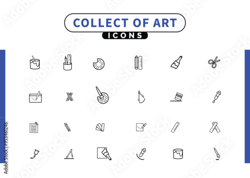 COLLECTION OF ART ICON, ARTISTS DESIGNS