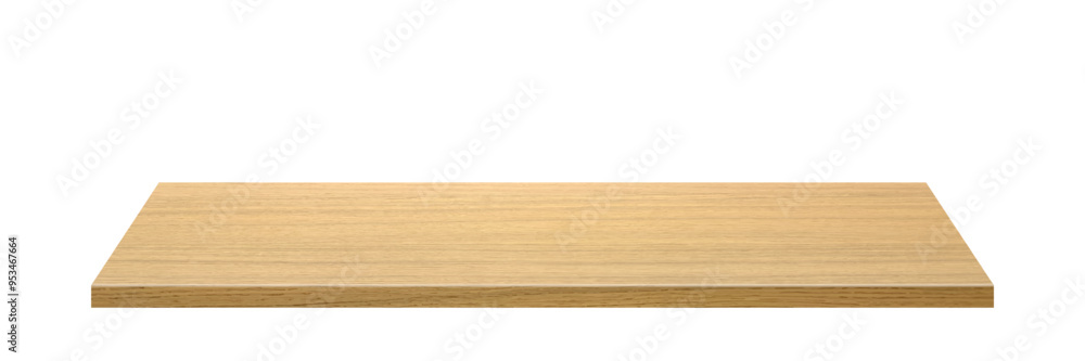 Wood table with perspective view. Wooden desk isolated on transparent background with top front view. Realistic kitchen board vector illustration. Rustic countertop of timber surface, floor, deck Wood table with perspective view. Wooden desk isolated on transparent background with top front view. Realistic kitchen board vector illustration. Rustic countertop of timber surface, floor, deck