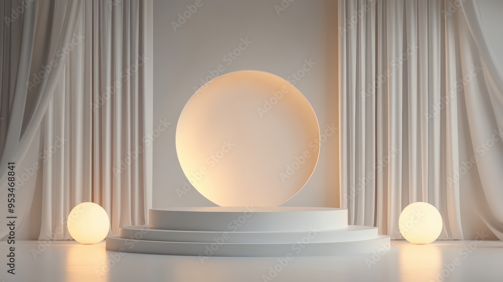 Podium Background Platform Product mockup abstraction Podium Background Platform Product mockup abstraction