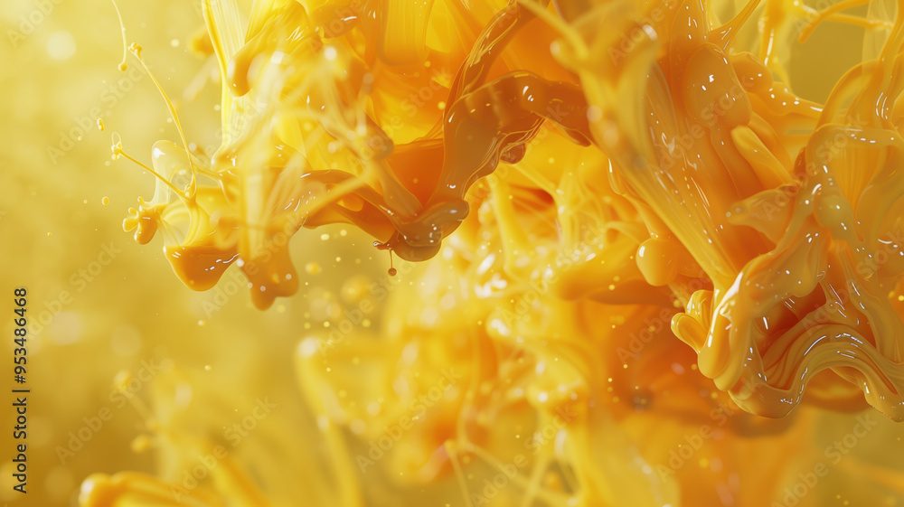 Abstract Ink Drops in Water Artistic Shapes Following Golden Ratio Super Realistic Art Abstract Ink Drops in Water Artistic Shapes Following Golden Ratio Super Realistic Art