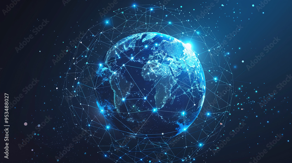 3d render planet earth sphere map on black dark background graphic element for motion graphics globe global world network global communication international shipping technology connected points global 3d render planet earth sphere map on black dark background graphic element for motion graphics globe global world network global communication international shipping technology connected points global