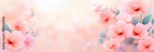 Lovely floral and flowery wallpaper pattern for the background.