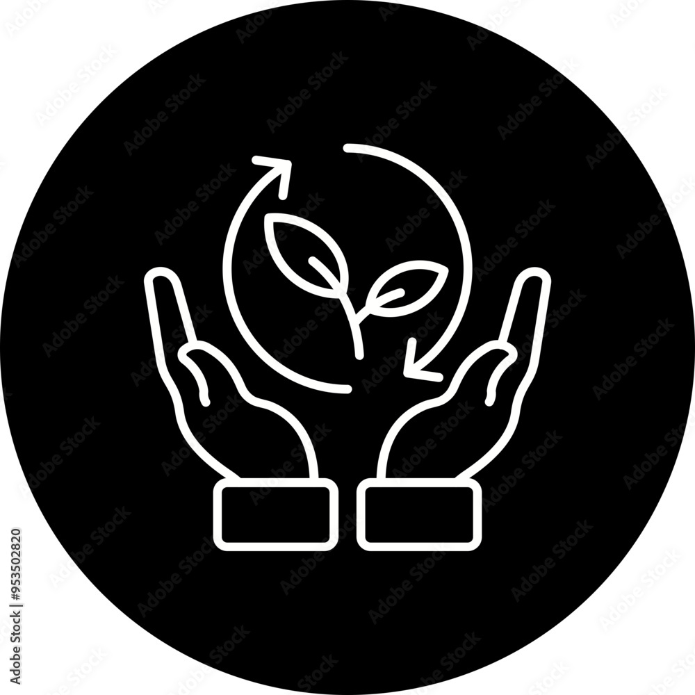 Obraz premium Sustainability Icon
