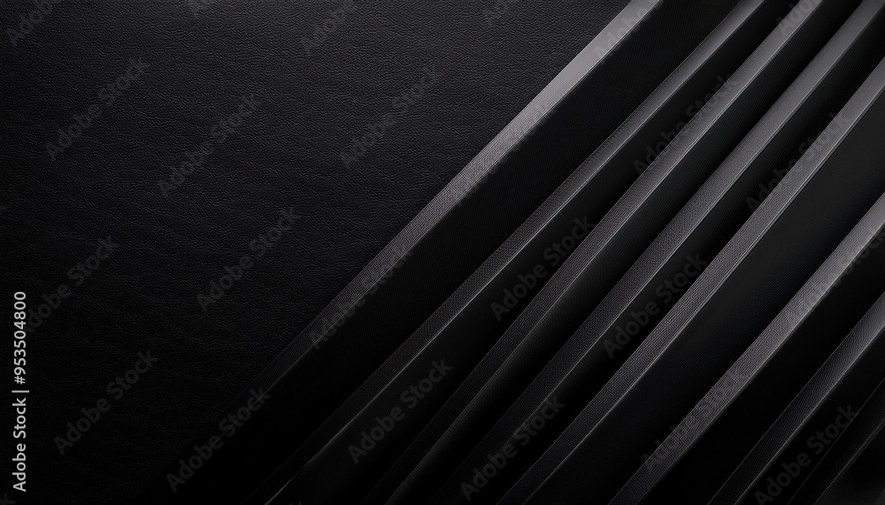 Obraz premium 黒いラインの壁紙