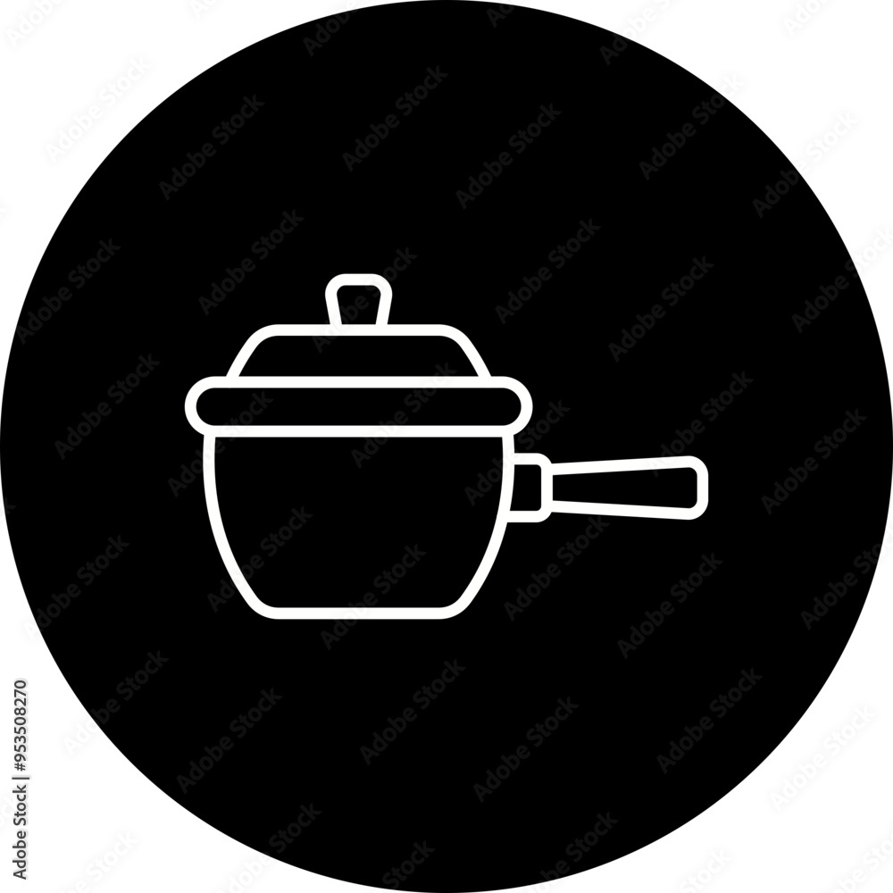 Obraz premium Saucepan Icon