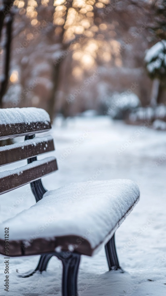 custom made wallpaper toronto digitalsnow, bench, park, winter, cold, frost, season, empty, nature, weather, outdoor, landscape, nobody, white, snowy, ice, frozen, wooden, seat, outdoors, scene, environment, peaceful, covered, city, tree