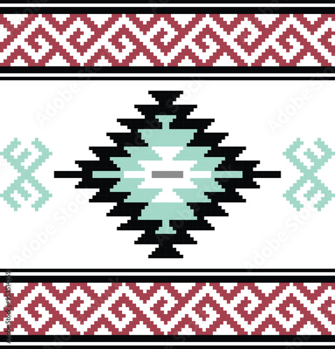 Southwestern Geometric Pattern