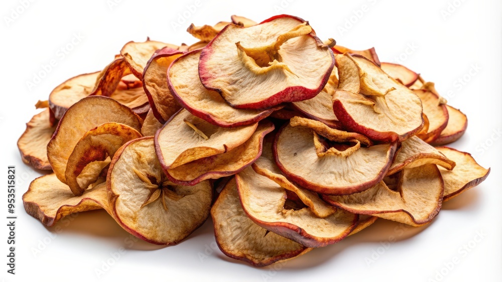 Heap of dried apple slices, apple, dried, slices, fruit, healthy, snack, heap, dehydrated, food, organic Heap of dried apple slices, apple, dried, slices, fruit, healthy, snack, heap, dehydrated, food, organic