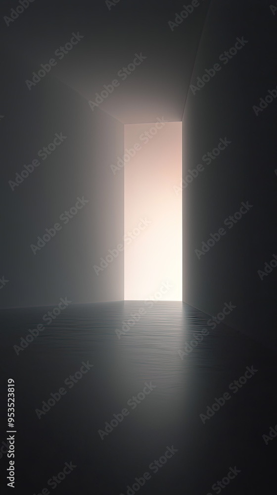 A Soft Glow Beckons Through the Dark, Inviting You Into a Mysterious Space. A Soft Glow Beckons Through the Dark, Inviting You Into a Mysterious Space.