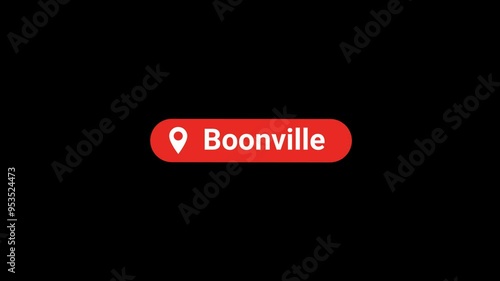 Boonville Location title Animation photo