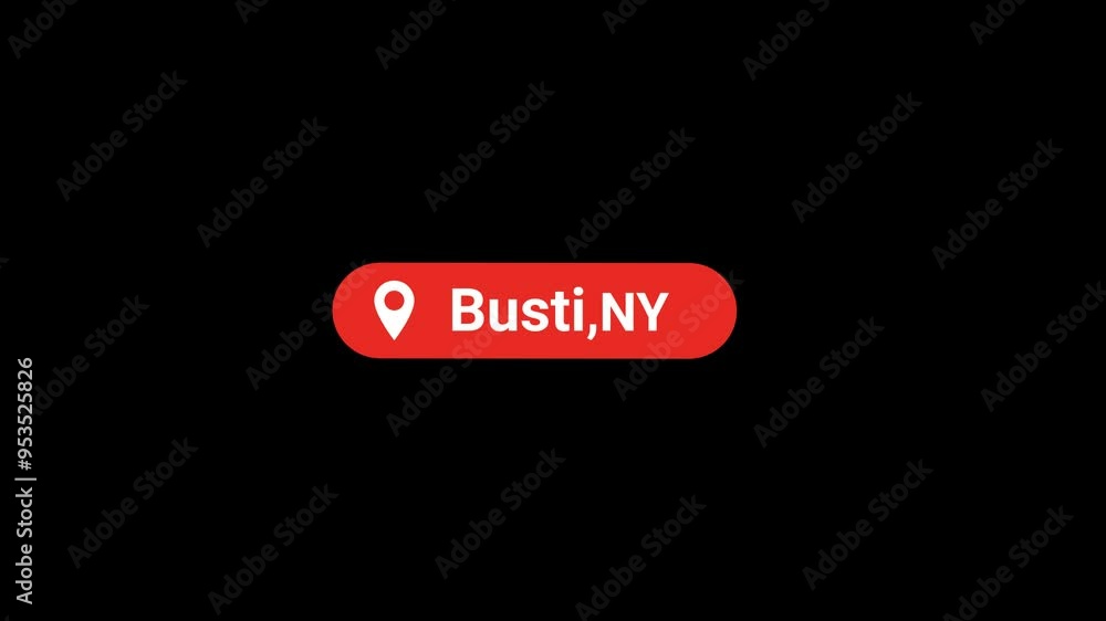 Busti ny Location title Animation Busti ny Location title Animation