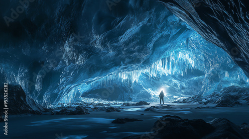 explorer the ice cave