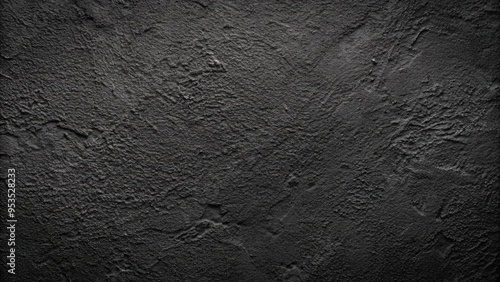 Elegant black concrete background with rough texture , dark, grunge, abstract, 2020 color trend, minimalist, art photo