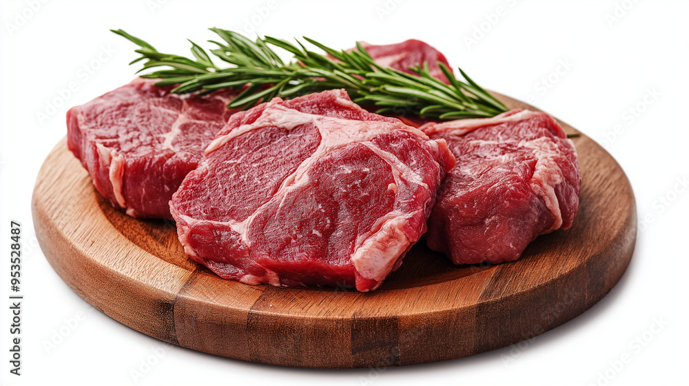 fresh raw meat beef isolated on white background fresh raw meat beef isolated on white background