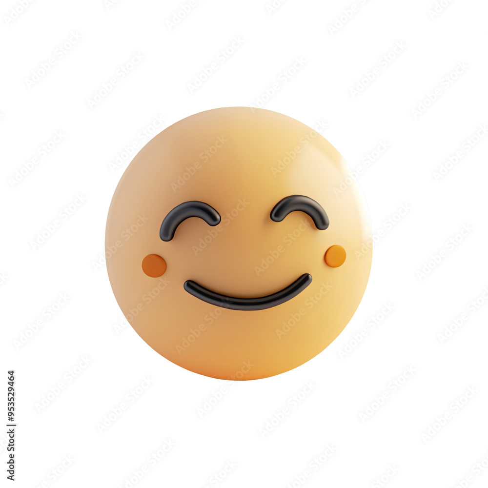 Fototapeta premium Emoji And Emoticon Transparent Backgrounds, Generative AI