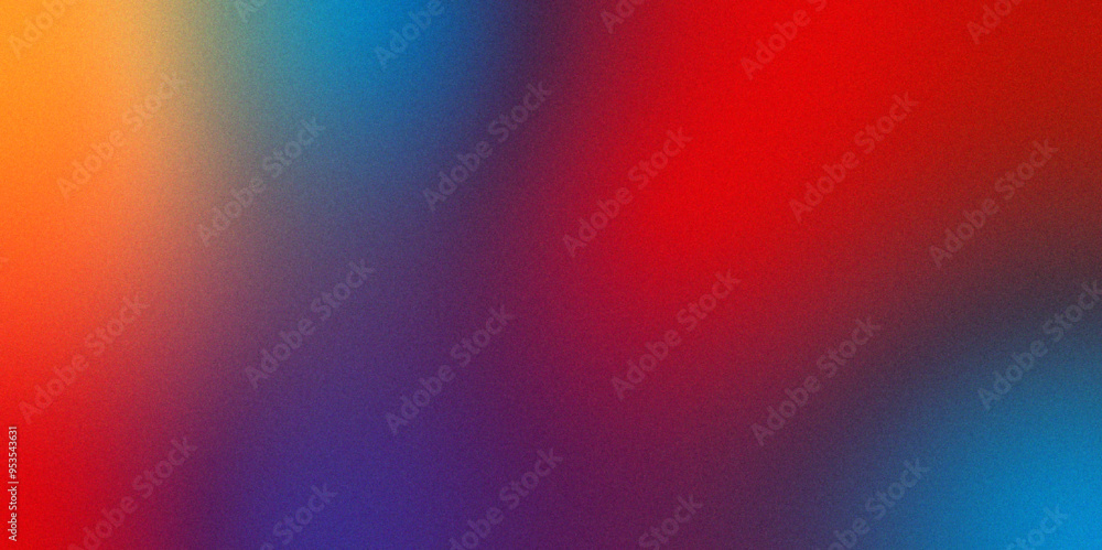 Abstract blurred gradient background in bright colors. flat background gradient orange,red, blue, backdrop or background. abstract glowing grainy gradient noise texture poster header banner design Abstract blurred gradient background in bright colors. flat background gradient orange,red, blue, backdrop or background. abstract glowing grainy gradient noise texture poster header banner design