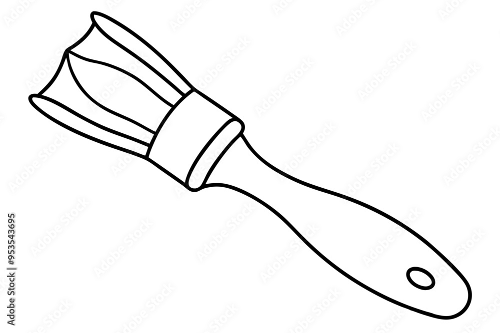 Obraz premium Brush line art