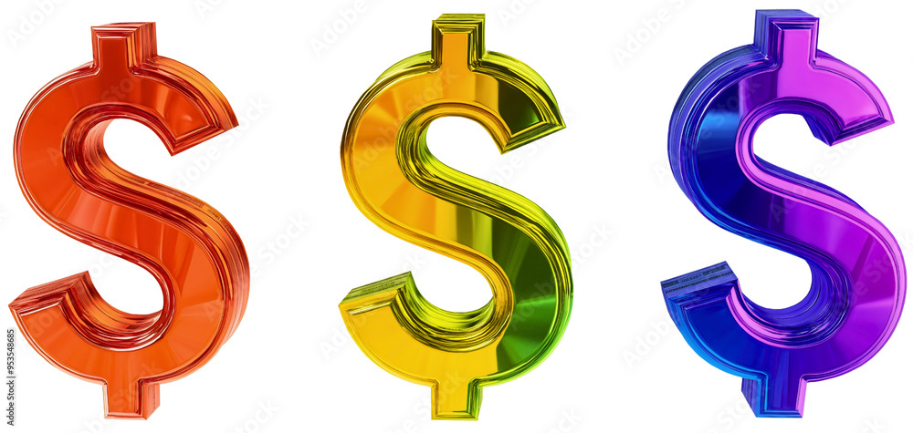 Obraz premium Dollar icon isolated, a symbol of cash and money, representing business and currency, with payment and wealth in finance and banking