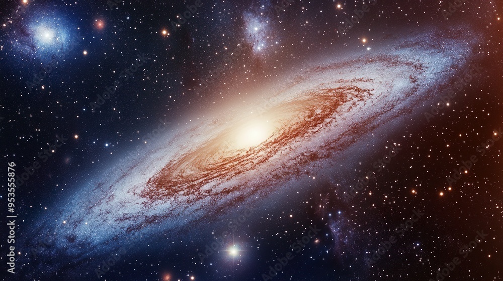 Fototapeta premium アンドロメダ銀河のイメージ02
