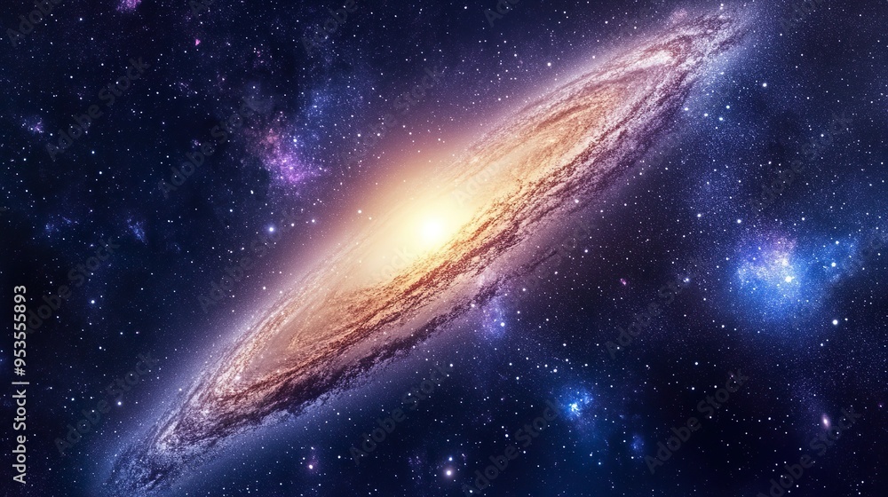 Fototapeta premium アンドロメダ銀河のイメージ03